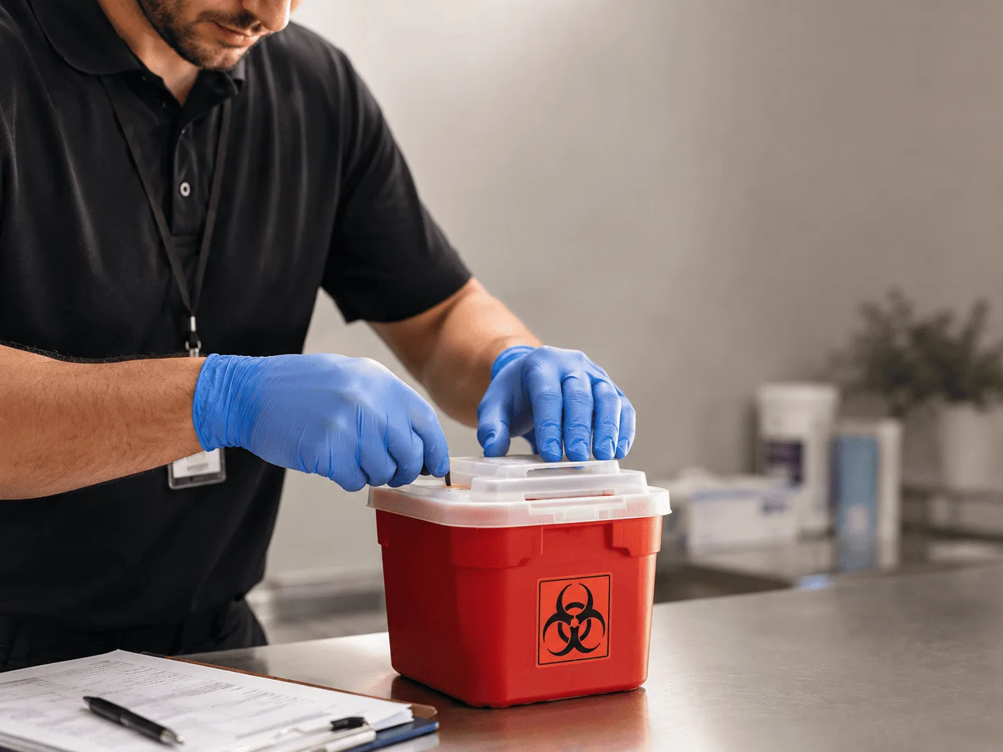 Why choose Sharps Waste Disposal in Wibaux, MT